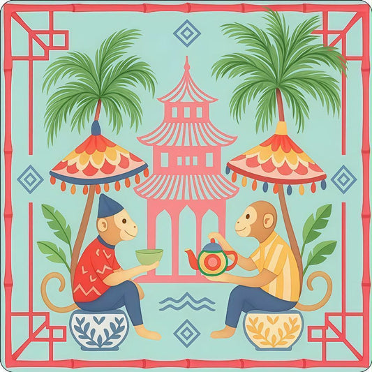 Pagoda Tea Party Mat