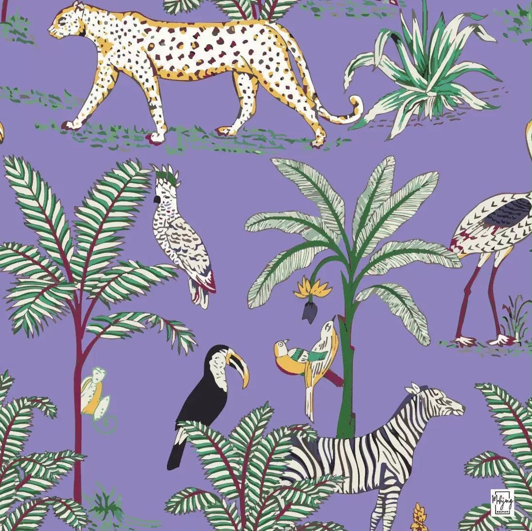 Wild Orchid Mat
