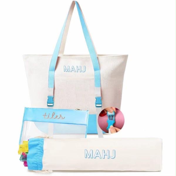 White Tote Set